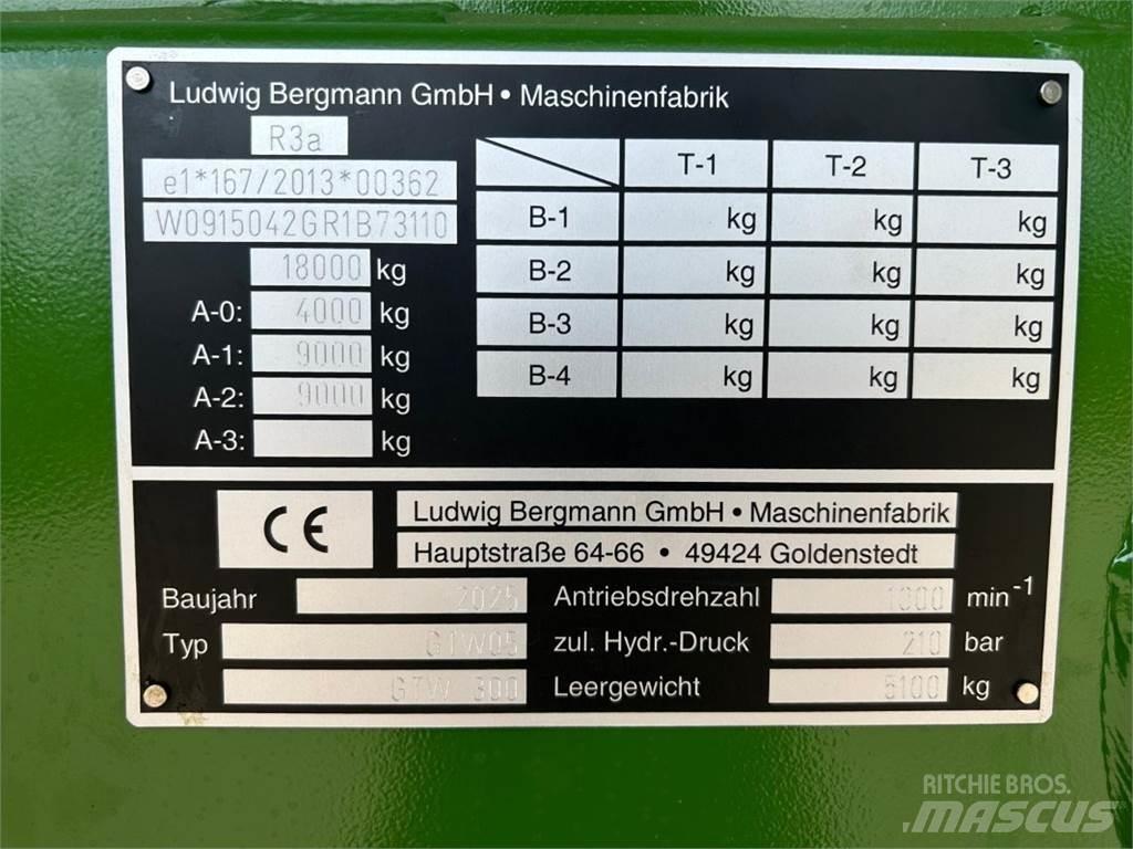 Bergmann GTW 300 自动装载拖车