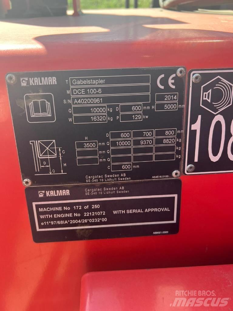 Kalmar DCE100-6 柴油叉车