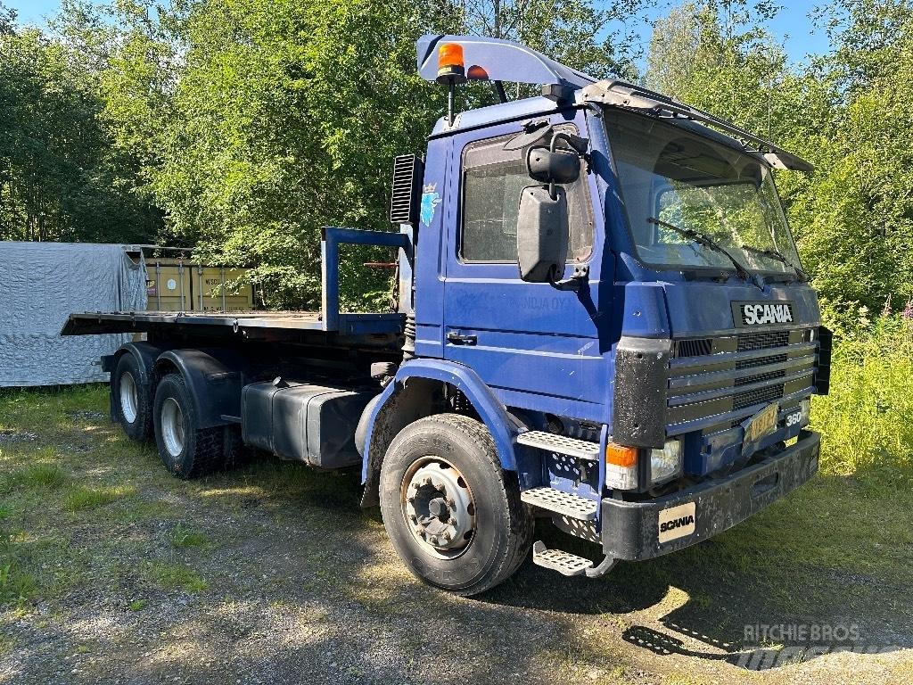 Scania 113 工程吊钩车