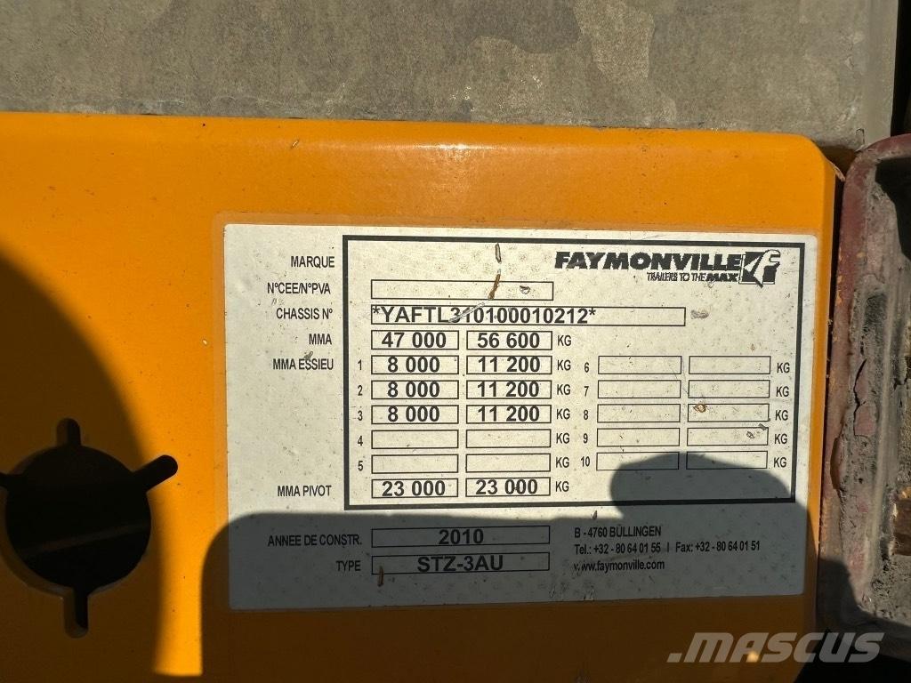 Faymonville STZ-3AU 低平板半挂车