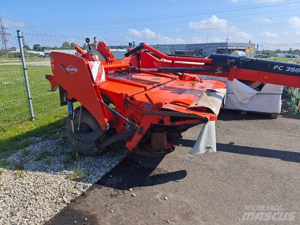 Kuhn FC 3560 T C D 割草调节装置