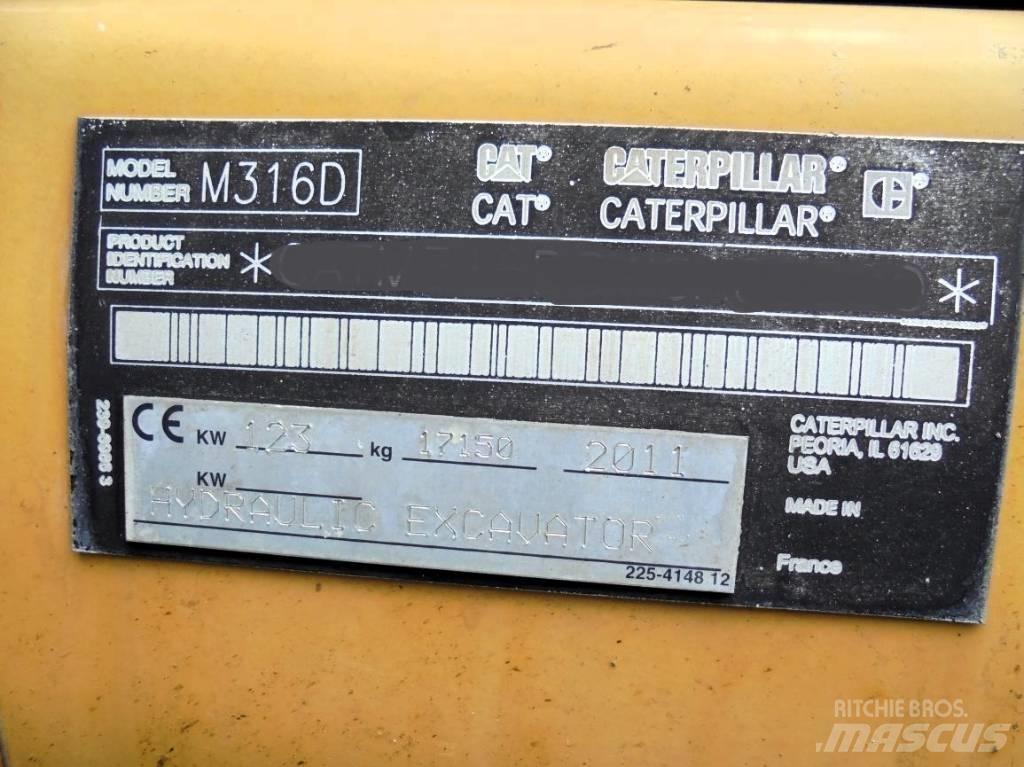 CAT M 316 D 轮式挖掘机