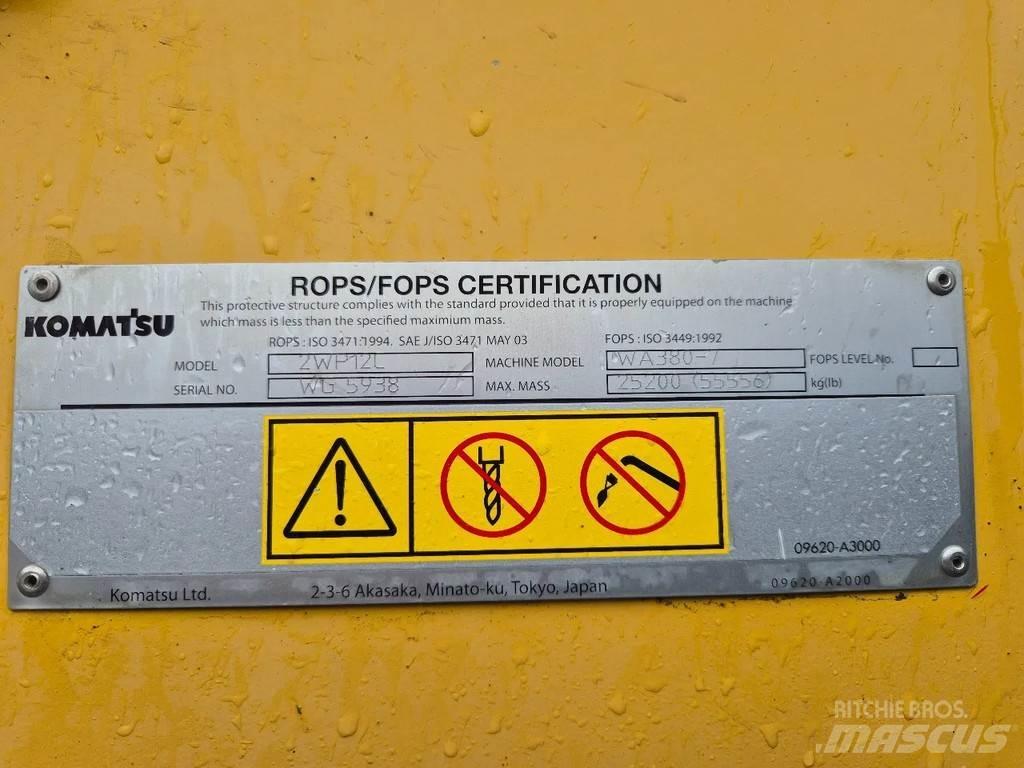 Komatsu WA 380 - 7 轮式装载机