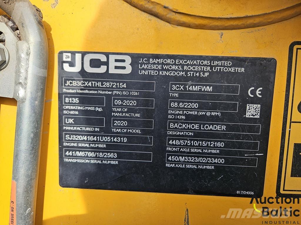 JCB 3 CX 14MFWM 反铲装载机