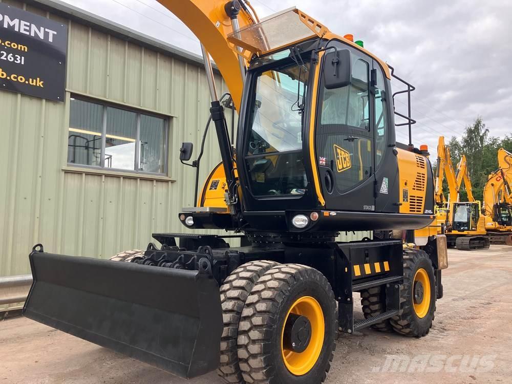 JCB JS145W 轮式挖掘机