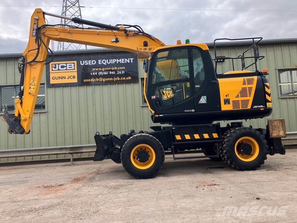 JCB JS145W 轮式挖掘机
