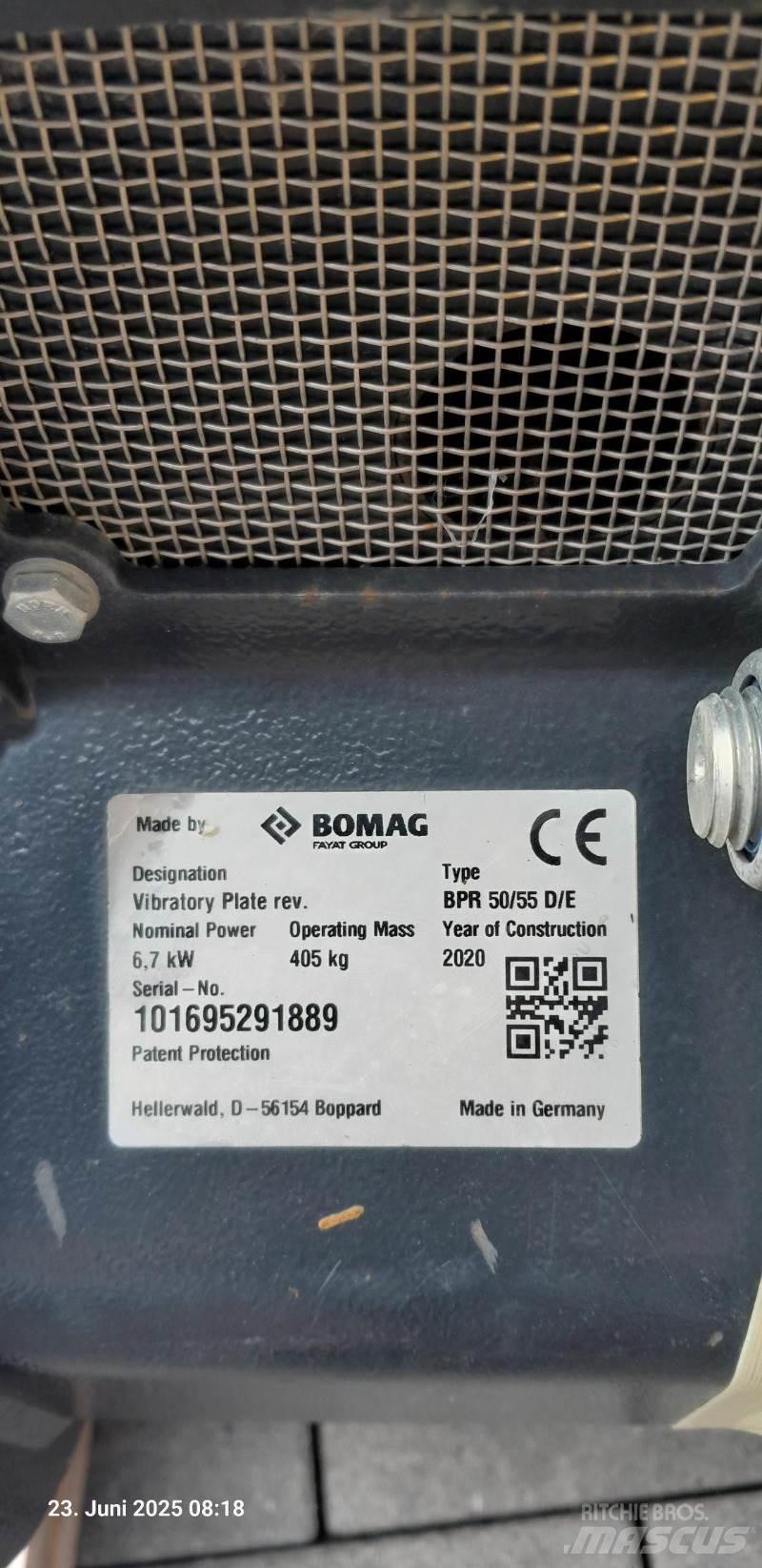 Bomag BPR 50/55 DE 平板夯