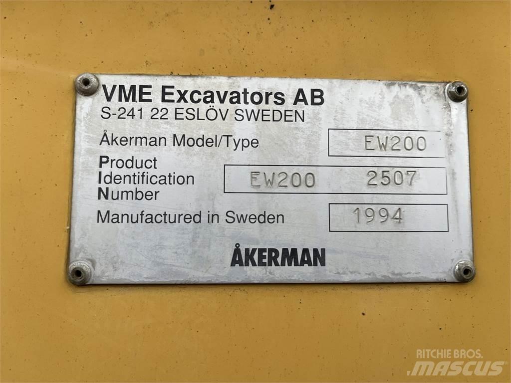 Åkerman EW200 4X4 轮式挖掘机