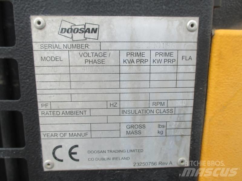 Doosan G 20 柴油发电机