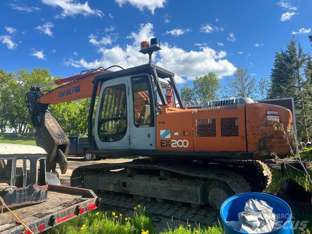 Hitachi EX 200 组装挖掘机