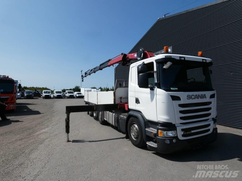 Scania G 450 起重车