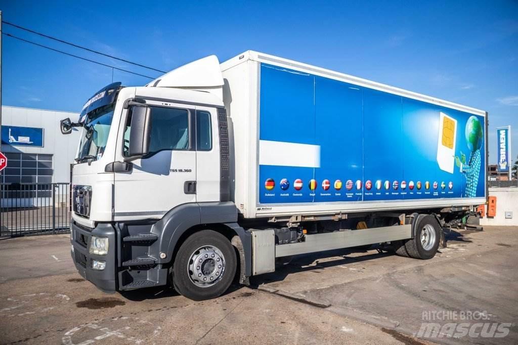 MAN TGS 18.360 LL 厢式货车