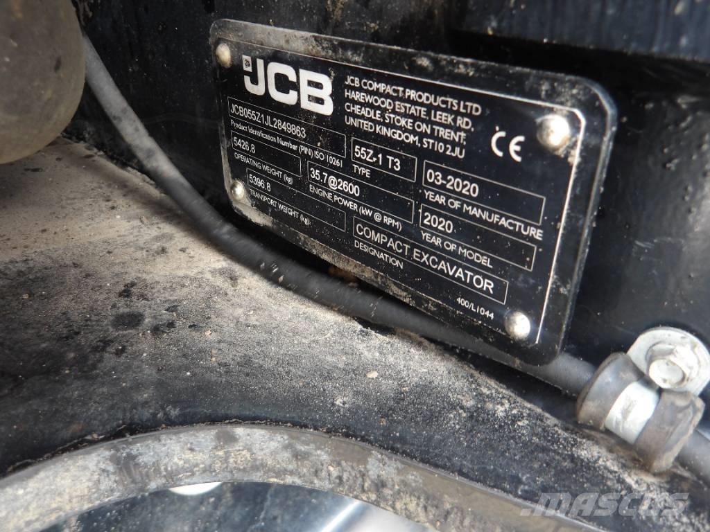 JCB 55Z-1 小型挖掘机