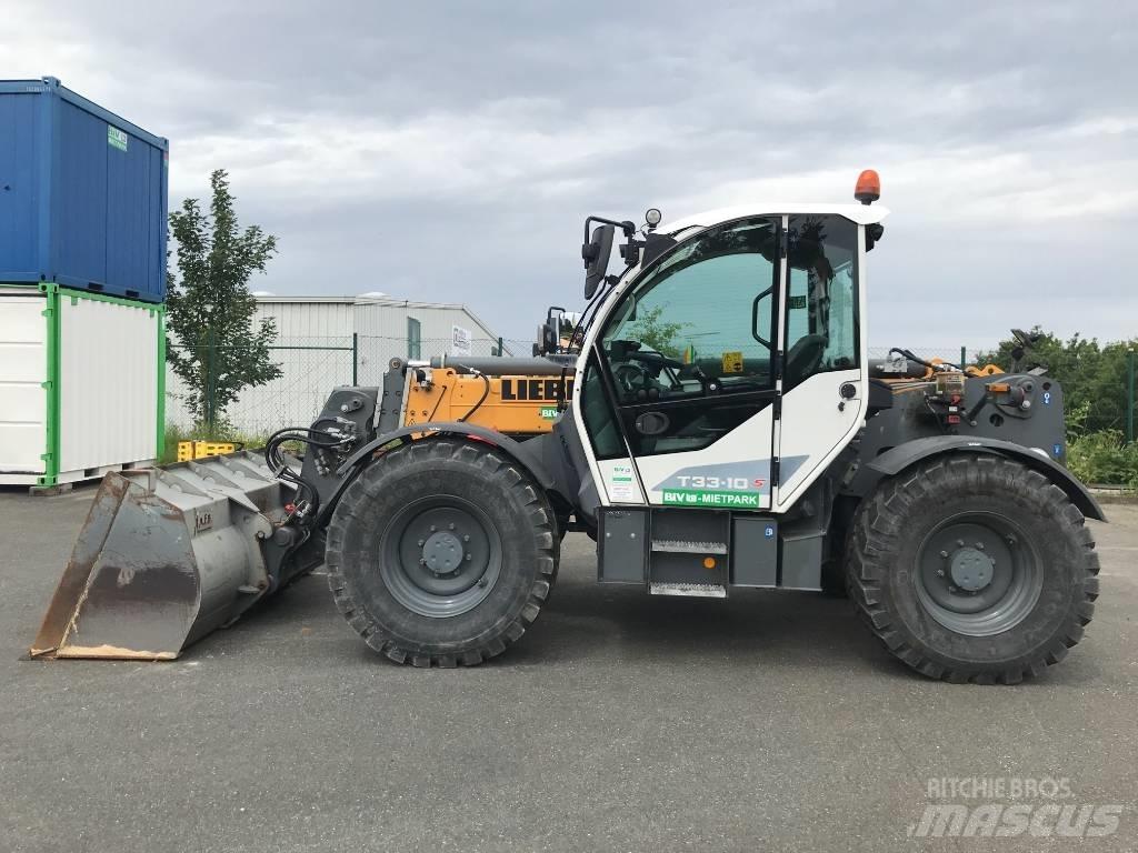 Liebherr T 33-10 s 伸缩臂叉装车|叉装车