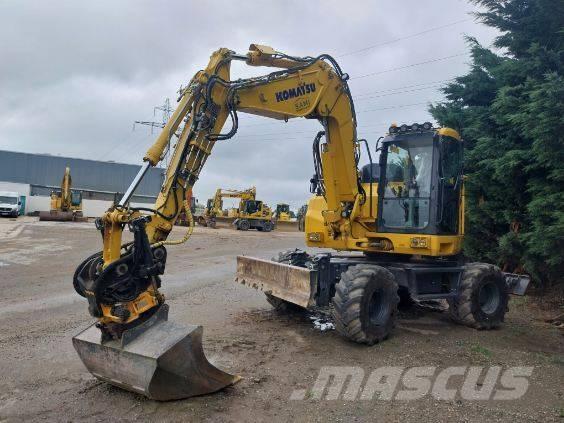 Komatsu PW138MR-11 轮式挖掘机