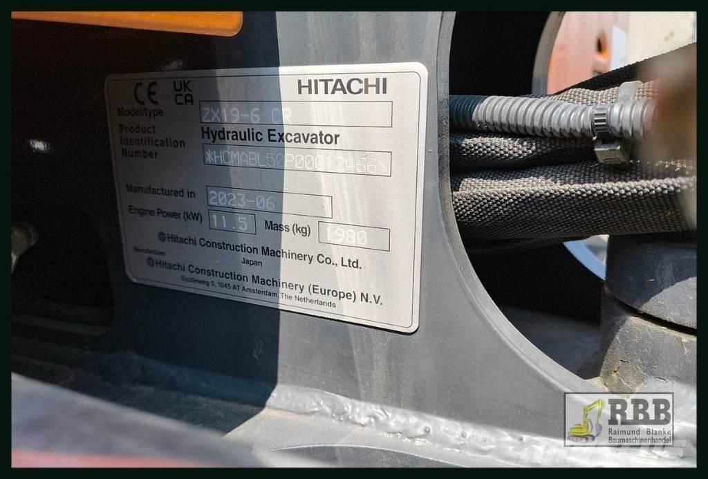 Hitachi ZX 19-6 CR 小型挖掘机