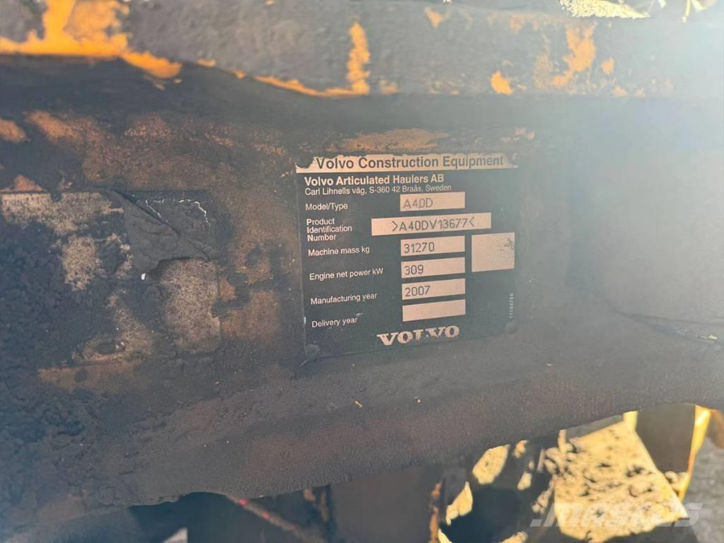 Volvo A 40 D 铰接式自卸车