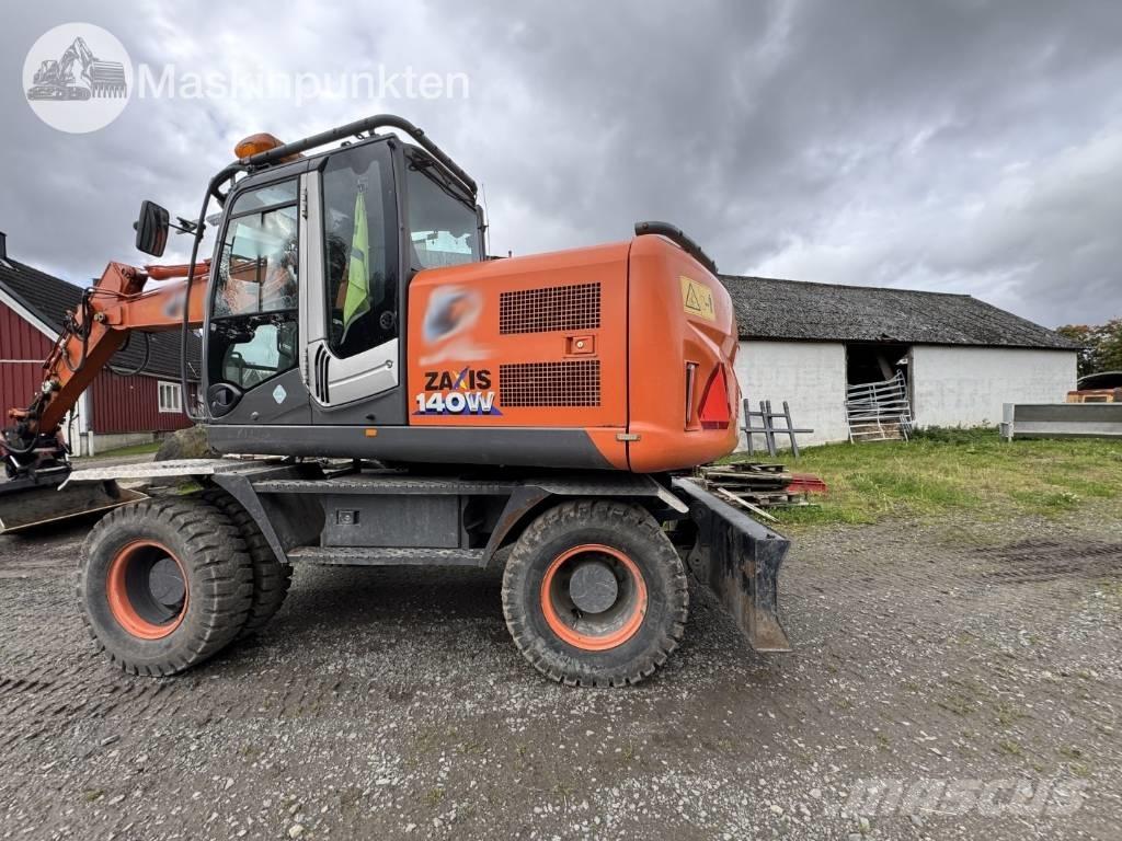 Hitachi ZX 140 W-3 轮式挖掘机