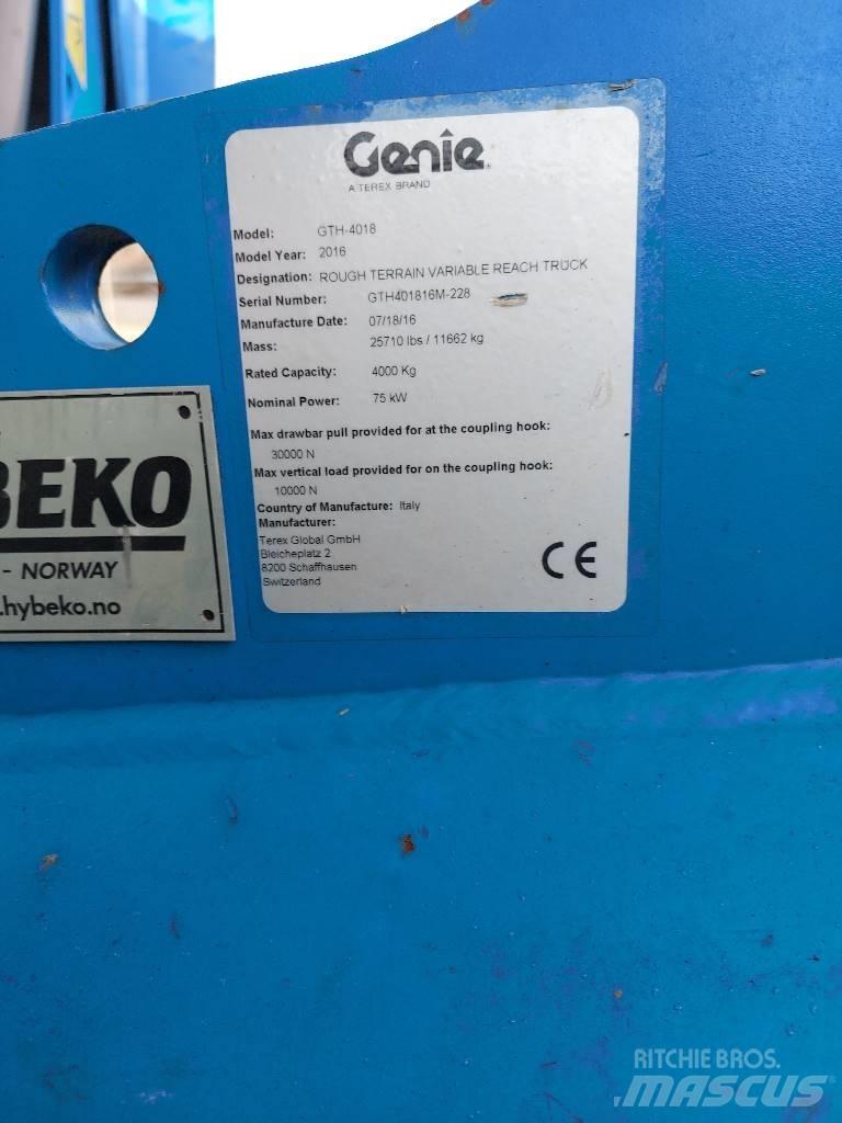 Genie GTH 4018 伸缩臂叉装车|叉装车