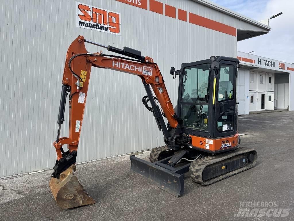 Hitachi ZX 33 U-6 小型挖掘机