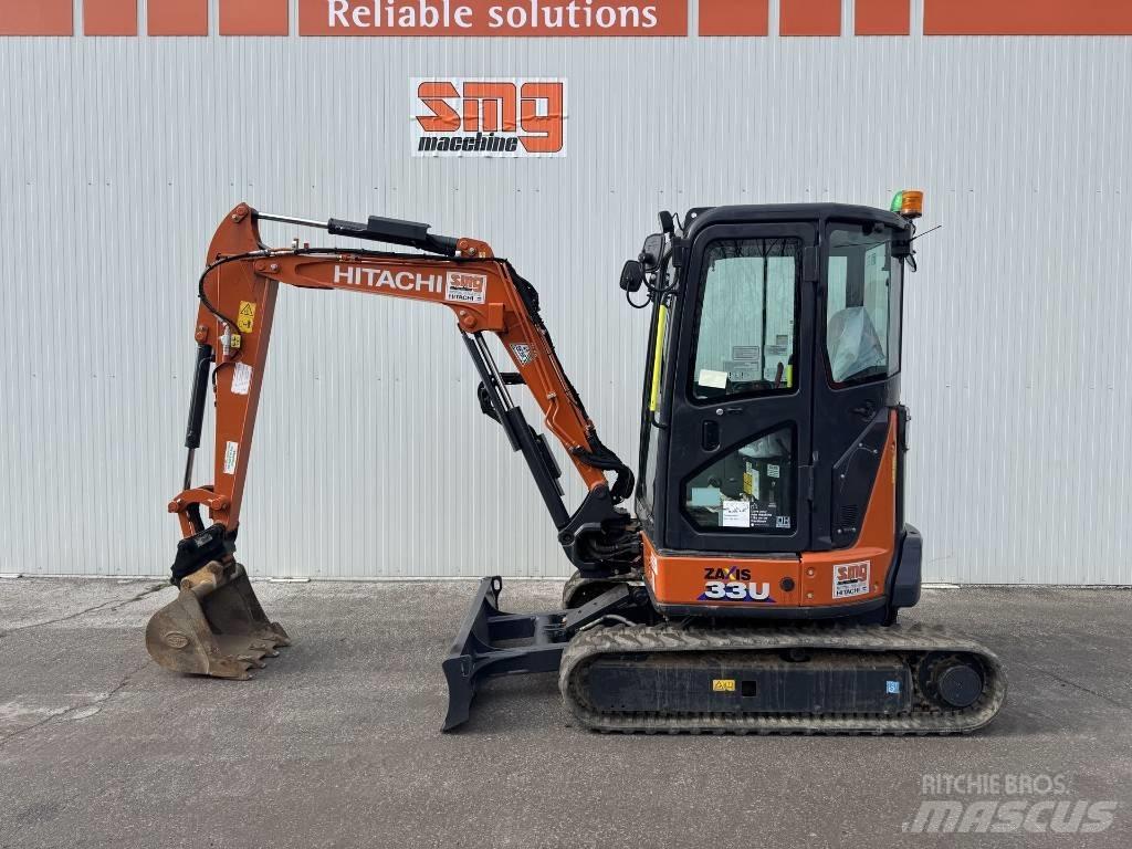 Hitachi ZX 33 U-6 小型挖掘机