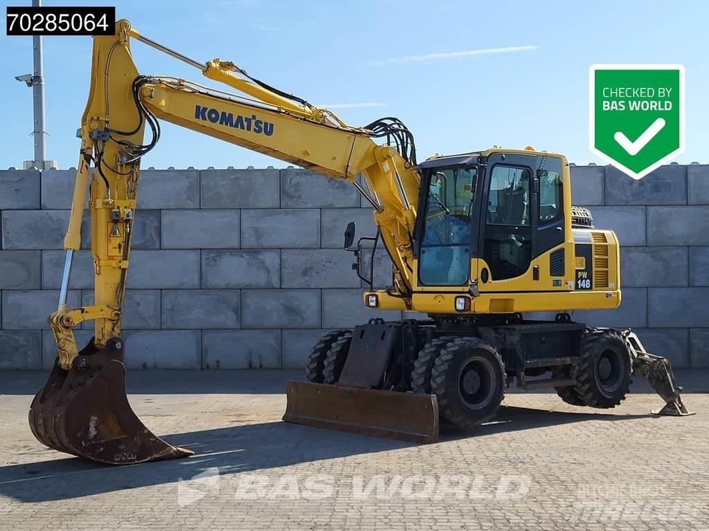 Komatsu PW148 -8 轮式挖掘机