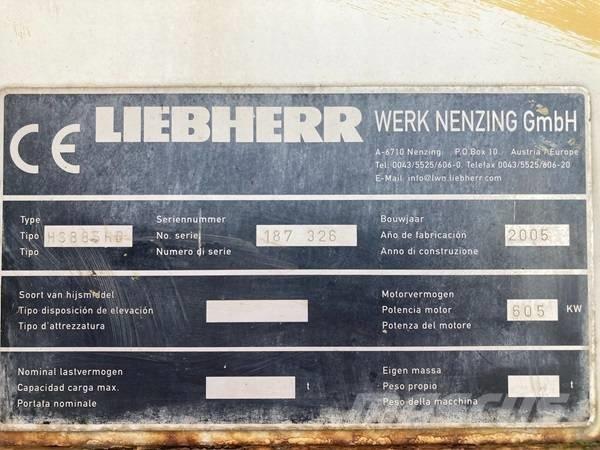 Liebherr HS 885 HD 履带起重机