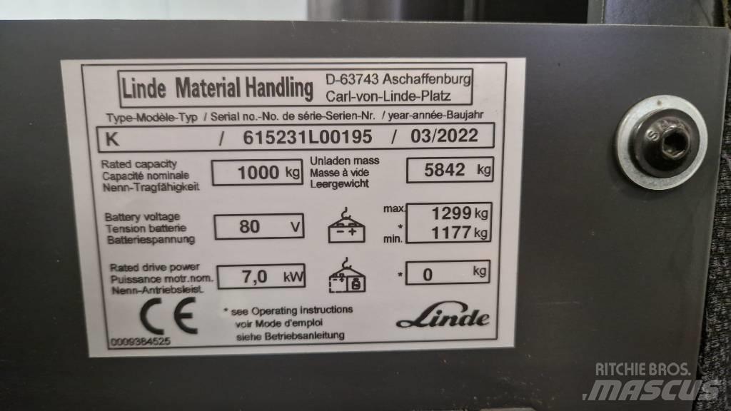Linde K 电动叉车