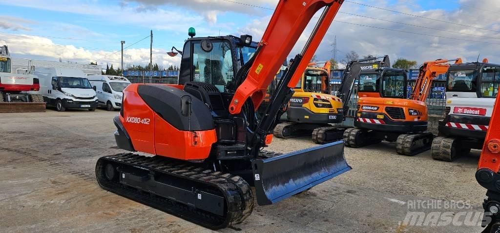 Kubota KX 080-4 中型挖掘机