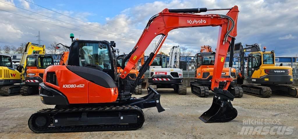 Kubota KX 080-4 中型挖掘机