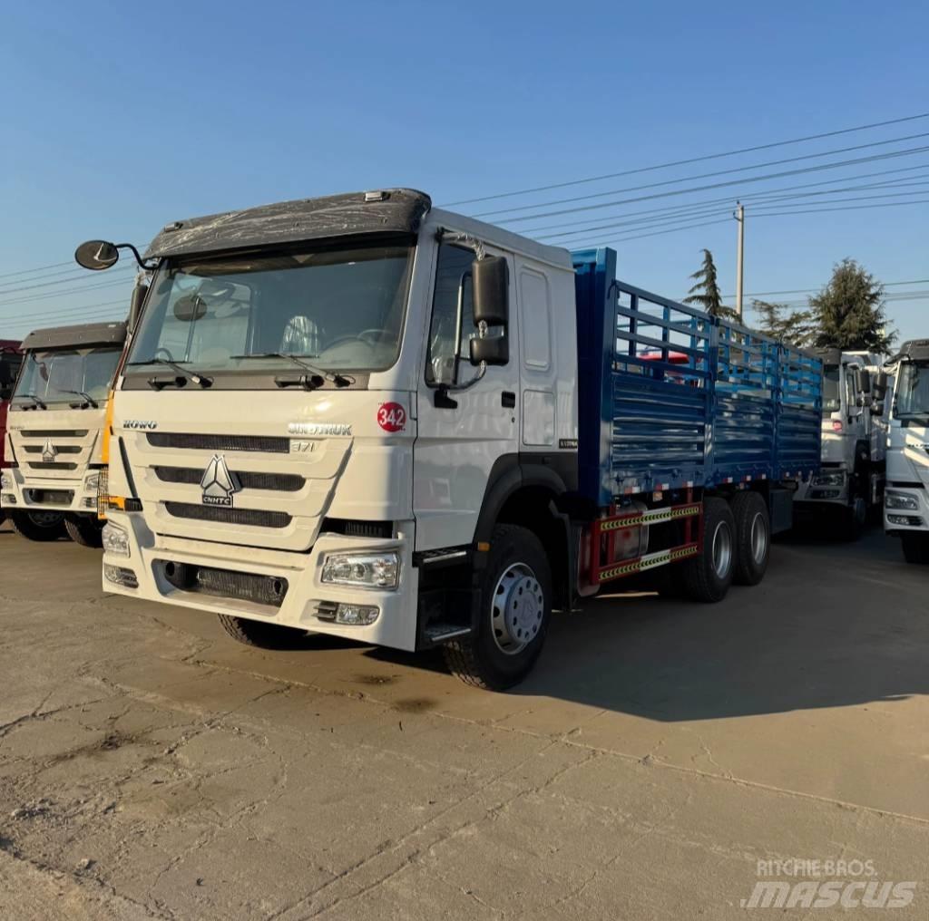 Howo 371 平板栏板货车