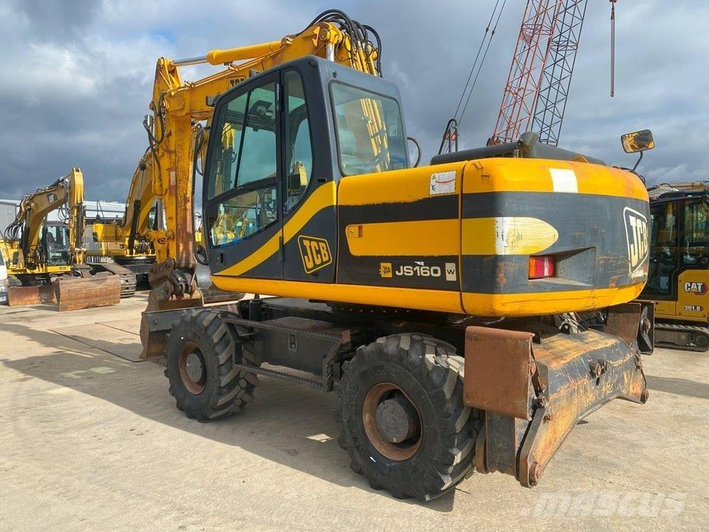 JCB JS160W NVT 轮式挖掘机