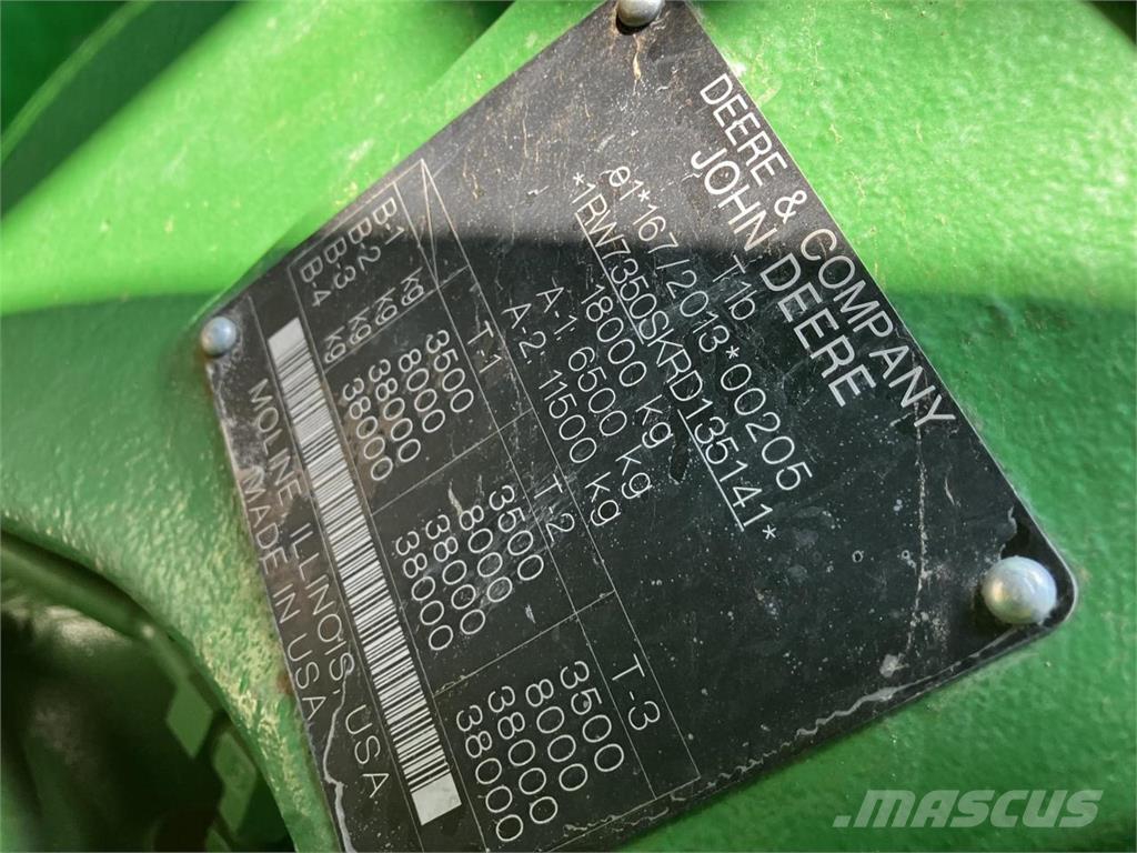 John Deere 7R 350 拖拉机/农用车