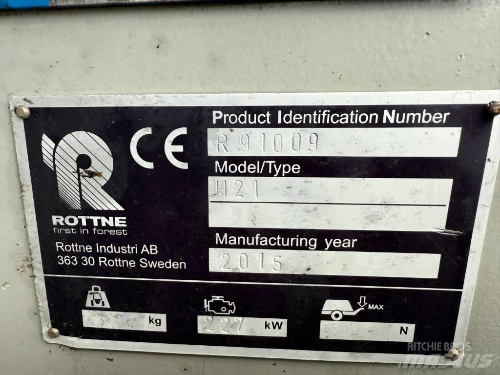 Rottne H21D 收割机