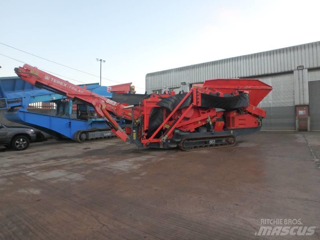 Terex Finlay 863 移动式筛分机