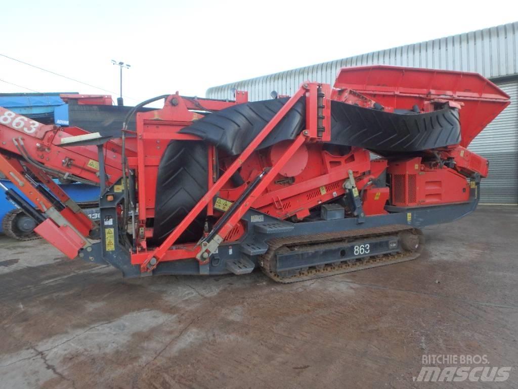 Terex Finlay 863 移动式筛分机