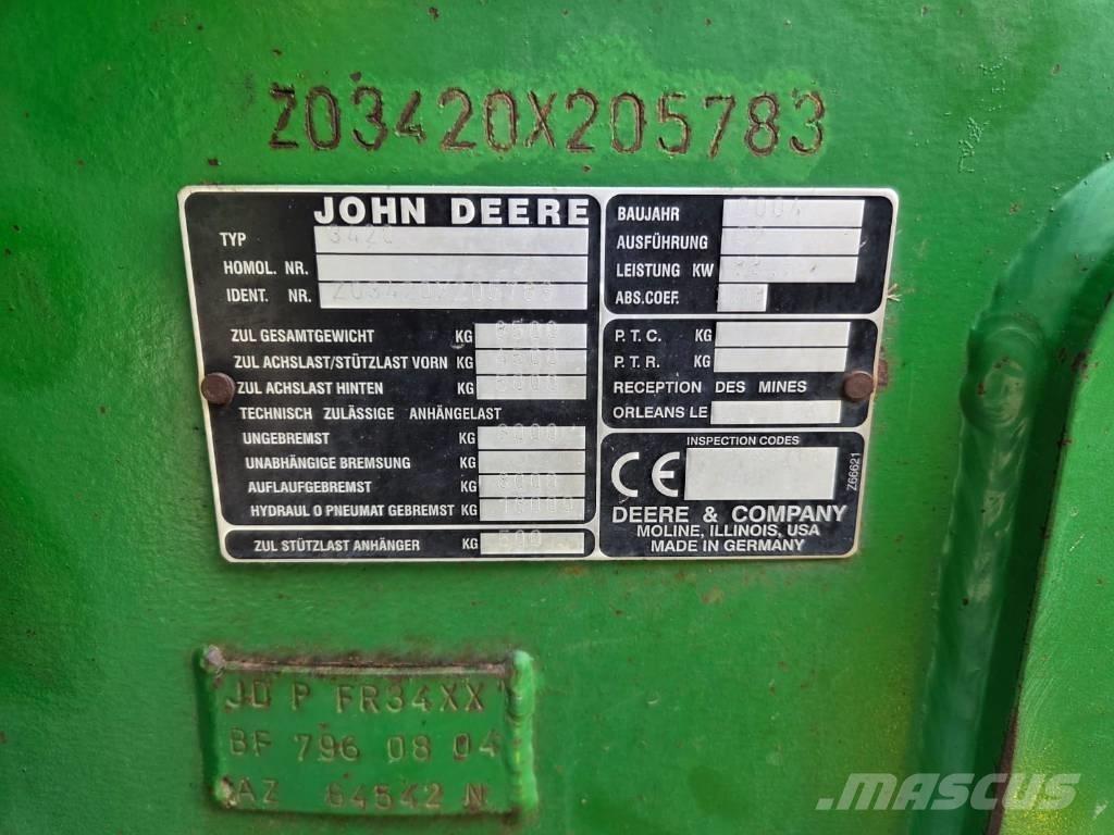 John Deere 3420 电动叉车