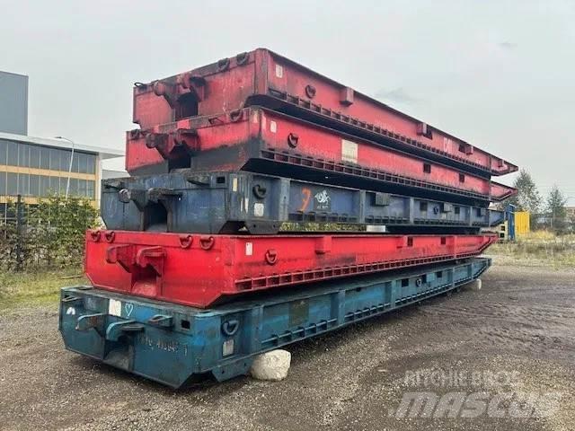 Mafi 100 Ton 低平板半挂车