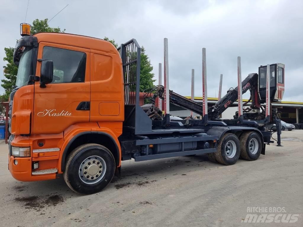 Scania R 580 木材运输车