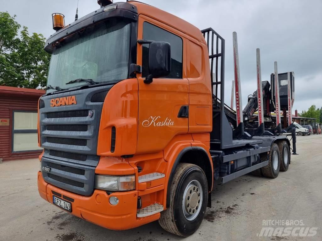 Scania R 580 木材运输车