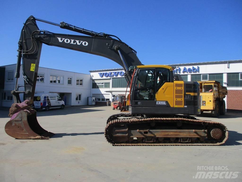 Volvo ECR 355 EL 履带挖掘机