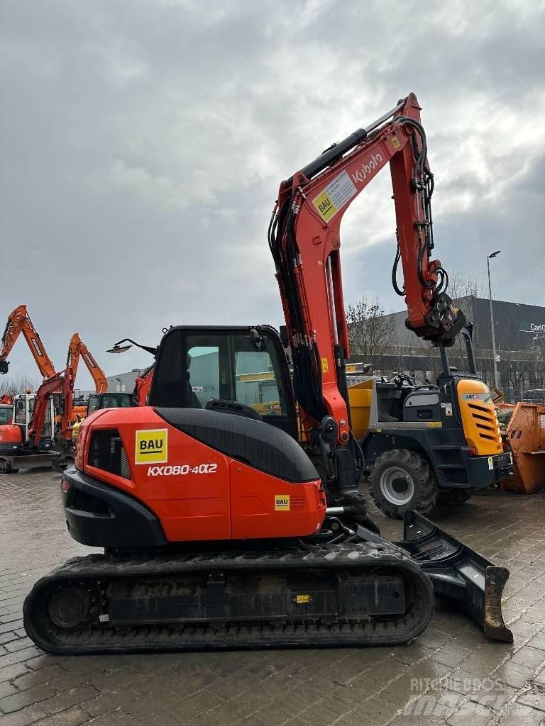 Kubota KX 080-4 中型挖掘机