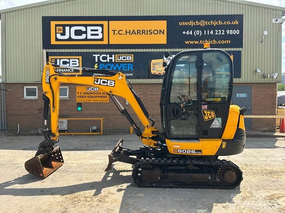 JCB 8026 CTS 小型挖掘机
