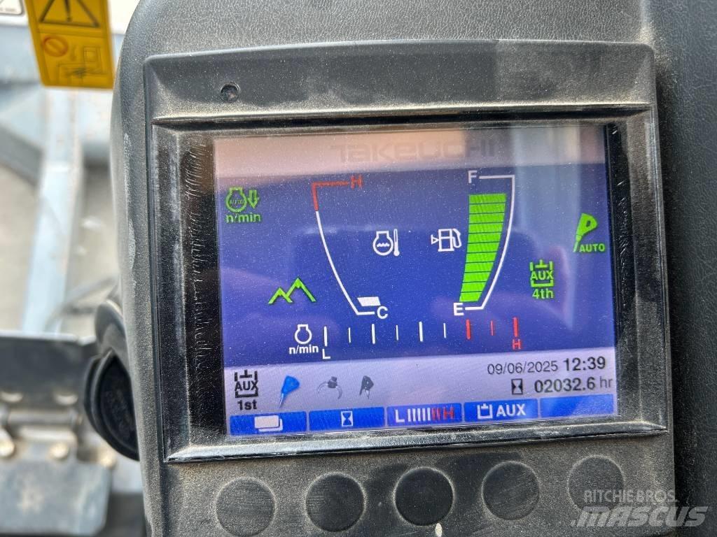 Takeuchi TB280FR 中型挖掘机