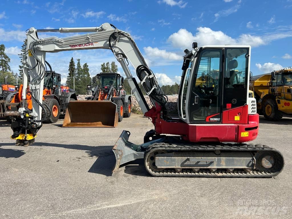 Takeuchi TB280FR 中型挖掘机