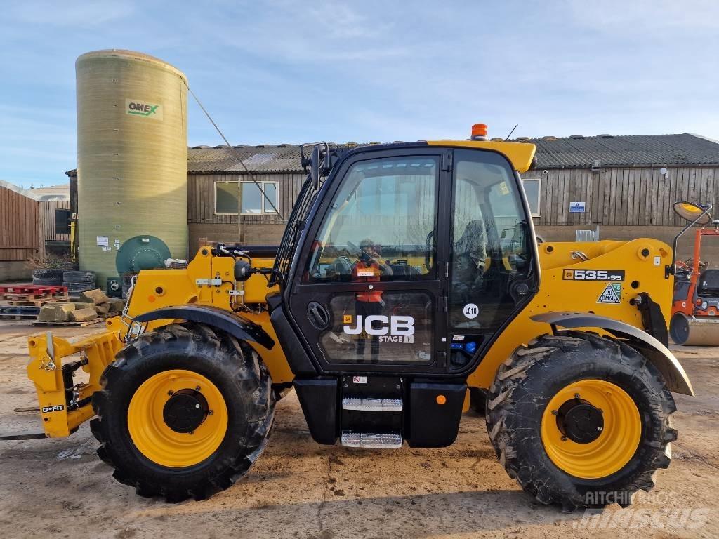 JCB 535-95 伸缩臂叉装车|叉装车