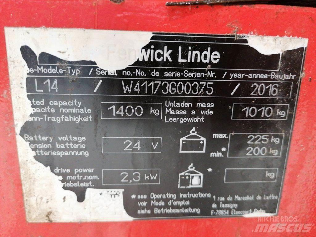 Linde L14 手推堆垛车