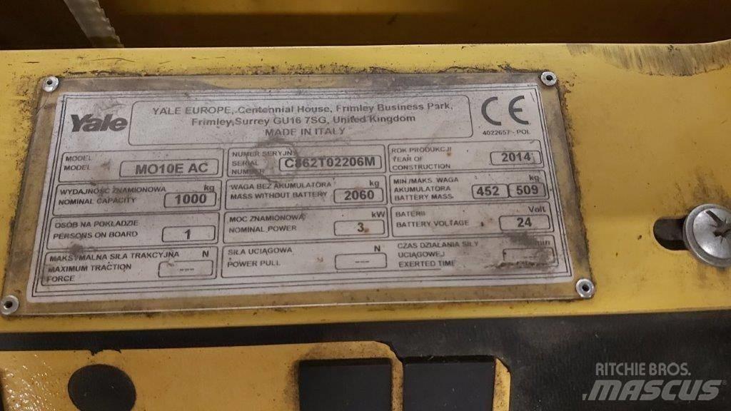 Yale MO10E 低架装载机