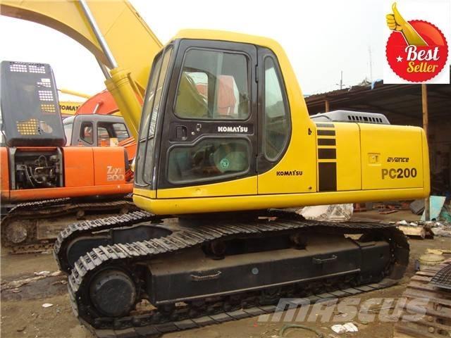 Komatsu PC 200 履带挖掘机