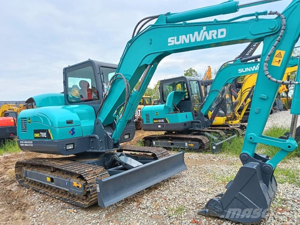 Sunward SWE 70 履带挖掘机
